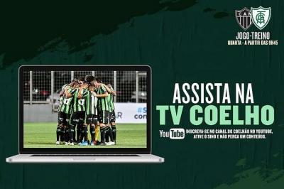 TV Coelho também transmitirá jogo-treino entre América e Atlético