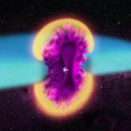 Astrônomos flagram superexplosão em sistema binário de estrelas