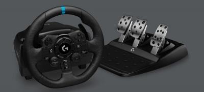 Logitech anuncia G923, volante e pedais com sistema TrueForce
