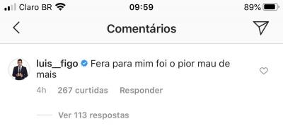 Luxa responde a crítica de Figo após título do Palmeiras
