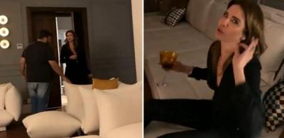 Carlinhos Maia mostra apartamento de luxo de Luciana Gimenez: 'Rica mesmo'