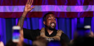 De olho em eleição presidencial, Kanye West se reúne com genro de Trump