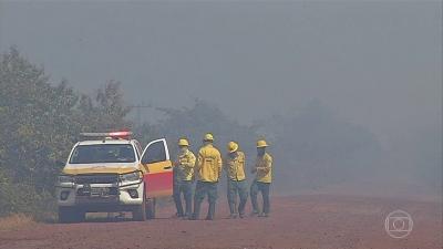 Em duas semanas, total de queimadas no Pantanal supera o registrado em agosto de 2019
