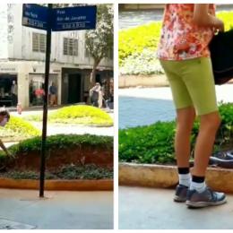 Mulher leva cobra para “passear” no centro de BH e viraliza