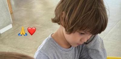 Gusttavo Lima compartilha foto dos filhos e se declara: 'Minhas vidas'