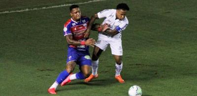Santos e Fortaleza empatam na Vila Belmiro e seguem no meio do tabela