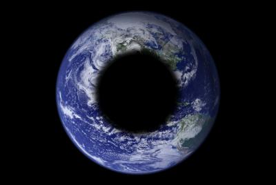 Há um buraco negro no centro da Terra, de acordo com um estranho artigo científico