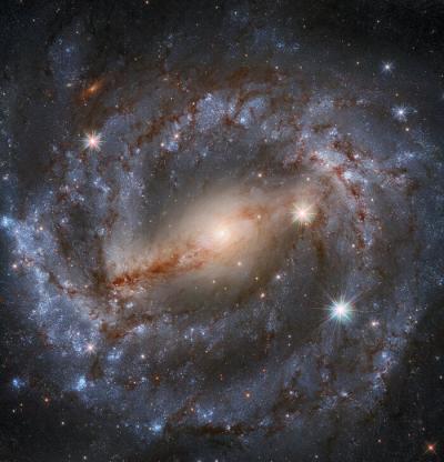 Hubble apresenta uma espetacular galáxia espiral