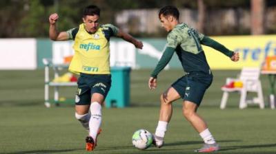 Palmeiras treina com novidades no time titular para enfrentar o Bolívar