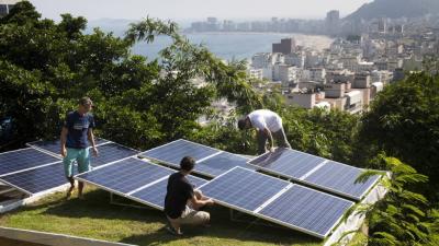 Primeira cooperativa de energia solar do país será instalada no Morro da Babilônia
