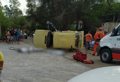 Dois homens morrem em acidente entre Cristina e Maria da Fé, MG