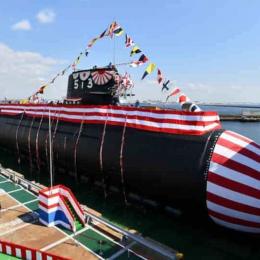 Japão apresentou submarino de ataque movido a baterias de íons de lítio