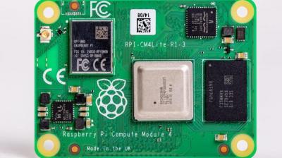 O Raspberry Pi 4 Compute Module é um mini processador capaz de alimentar robôs e drones