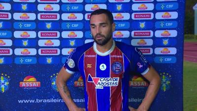 Gilberto explica mudança de postura contra o Atlético-MG e fala em pressão por jogo bonito