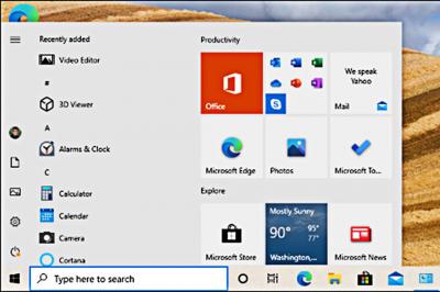 Atualização do Windows 10: veja como ficou o novo menu Iniciar