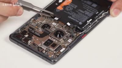 Desmontagem do Huawei Mate 40 Pro revela as câmeras campeãs do celular