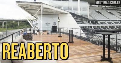 Camarote da Neo Química Arena receberá 200 torcedores para acompanhar jogo do Corinthians na TV