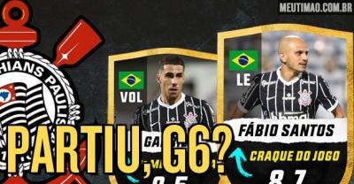 Fábio Santos e Gabriel foram os brabos do Corinthians | Reserva foi o pior avaliado