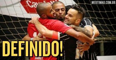 Corinthians Futsal conhece adversário de semifinal da Supercopa; decisão é no sábado