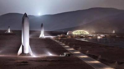 SpaceX pode levar primeira missão tripulada a Marte já em 20204