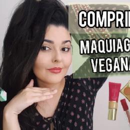 Comprinhas de maquiagens veganas
