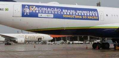 Avião que buscaria vacinas na Índia chega a SP para levar oxigênio a Manaus