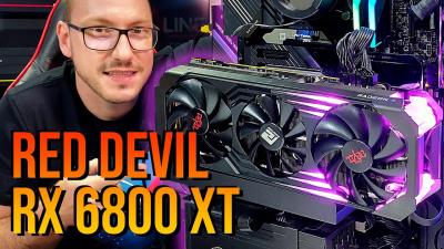 Red Devil AMD Radeon RX 6800 XT: testamos e overclockamos a placa!