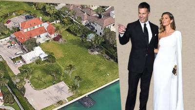 Gisele Bündchen e Tom Brady vão reconstruir mansão de R$ 90 milhões em ilha de magnatas em Miami: veja local