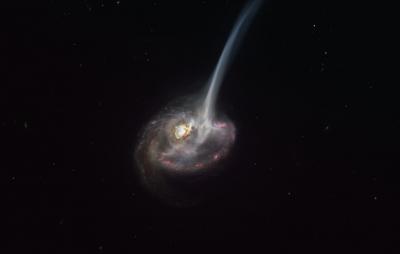 Telescópio capta galáxias em colisão morrendo