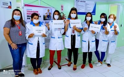 Profissionais dos postos de saúde de Maricá começam a ser vacinados