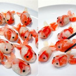 Você teria coragem de comer esses bolinhos em forma de peixe incrivelmente bonitos?