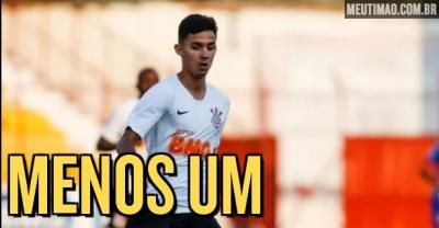 Corinthians rescinde contrato com volante do sub-23 que atuou 11 vezes em dois anos
