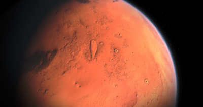NASA mostra como 'cratera do rosto feliz' na superfície de Marte mudou em 9 anos (FOTO)
