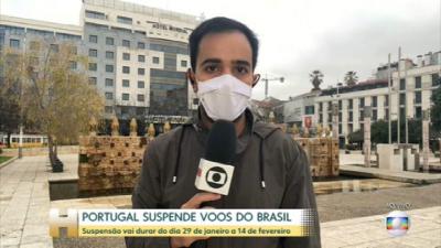 Portugal suspende voos entre o país e o Brasil