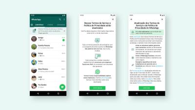 WhatsApp exibe novo alerta sobre mudança de termos de serviço; entenda