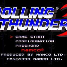 Rolling Thunder 3 o ultimo jogo da série Rolling Thunder