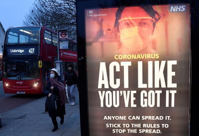 Reino Unido começa a restringir propagação de variantes do coronavírus, diz Secretário de Saúde