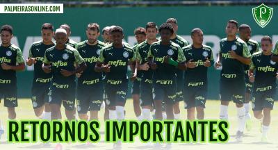 Duas novidades! Palmeiras se reapresenta na Academia de Futebol
