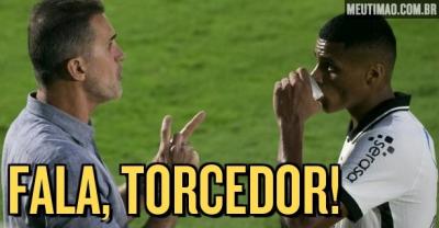 Ânimo com a garotada e críticas para Mancini: Fiel repercute empate do Corinthians