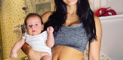 Após 3 meses do parto, Kyra Gracie posa com Ryan e mostra corpo