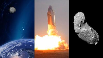 O céu (não) é o limite | Asteroide por perto, explosão na SpaceX e muito mais!