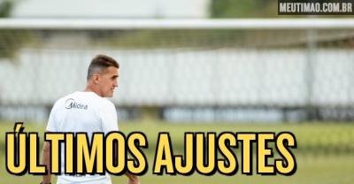 Mancini trabalha bolas paradas no CT do Corinthians antes de compromisso pelo Paulista; veja time