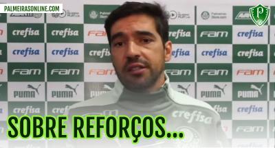 Abel Ferreira aponta onde o Palmeiras vai buscar reforços