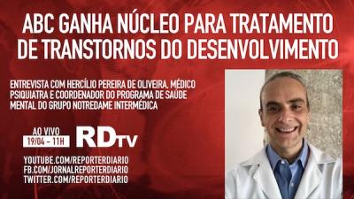 Boletim RDtv 19/04/2021, às 11h: ABC ganha núcleo para tratamento de transtornos do desenvolvimento