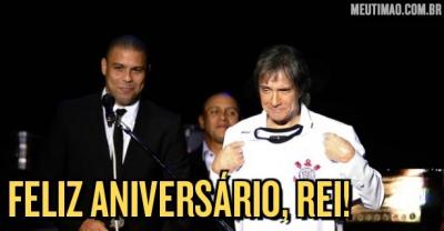 Corinthians lembra fala de Roberto Carlos sobre o time em 2010 ao parabenizar cantor por aniversário