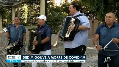 Dedim Gouveia, cantor e sanfoneiro, morre aos 61 anos com Covid-19, em Fortaleza