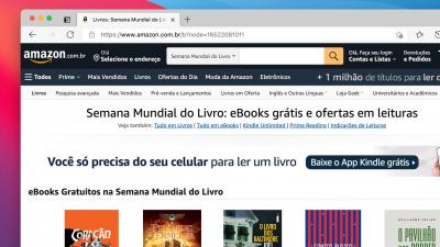 Amazon libera 12 livros grátis de Kindle em português por tempo limitado