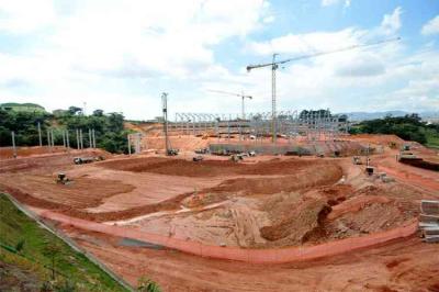 Arena MRV: veja todo o progresso em um ano de obras no estádio do Atlético