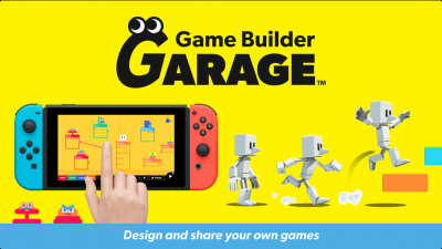 Nintendo anuncia Game Builder Garage para o Switch