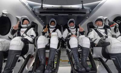 'Me senti muito pesado': astronautas descrevem retorno à Terra na SpaceX após missão mais longa da Nasa